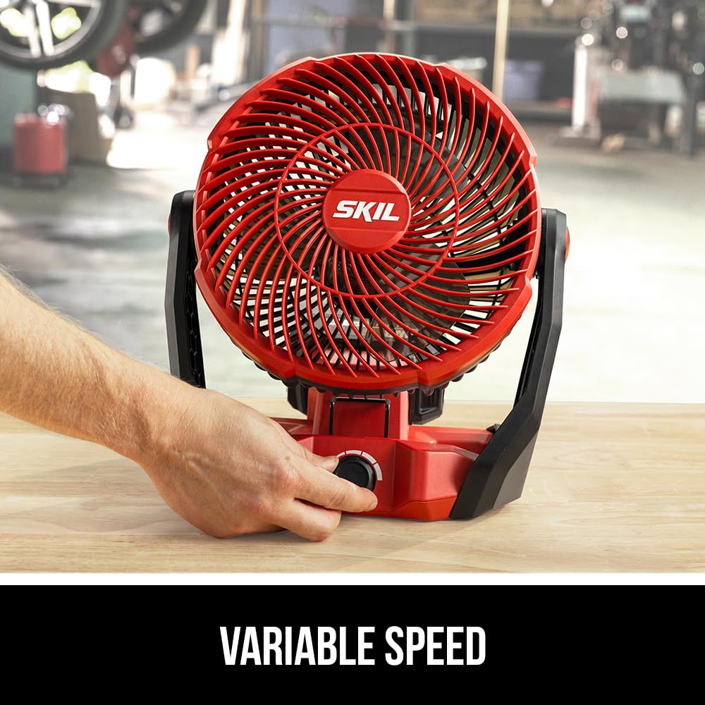 SKIL Brushless 7" Jobsite Fan, Tool Only- FN0700D-00
