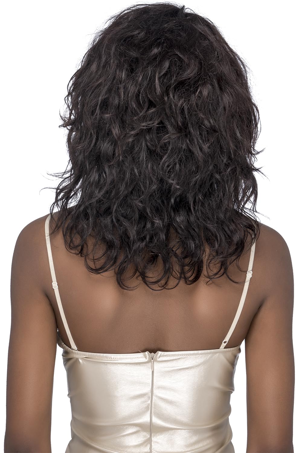 Vivica A. Fox NUKA, Remi Natural Human Hair, 360 Lace Wig, color NATURAL