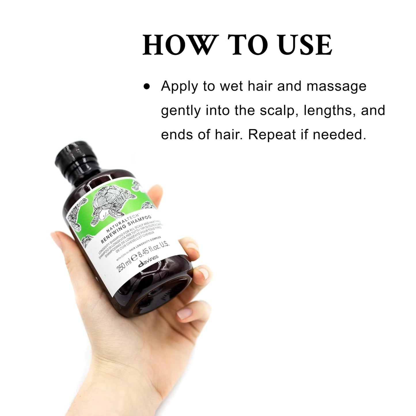 Davines Naturaltech RENEWING Shampoo, Gentle Cleansing That Promotes The Well Being Of Hair And Scalp, 8.45 Fl Oz (Pack of 1)