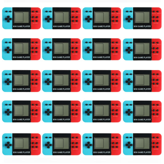 APZ 20 Video Game Party Favors for Kids,Video Game Keychain Party Birthday Supplies,Goodies Bags Stuffer,Carnival Prizes,Treasure Box Toys