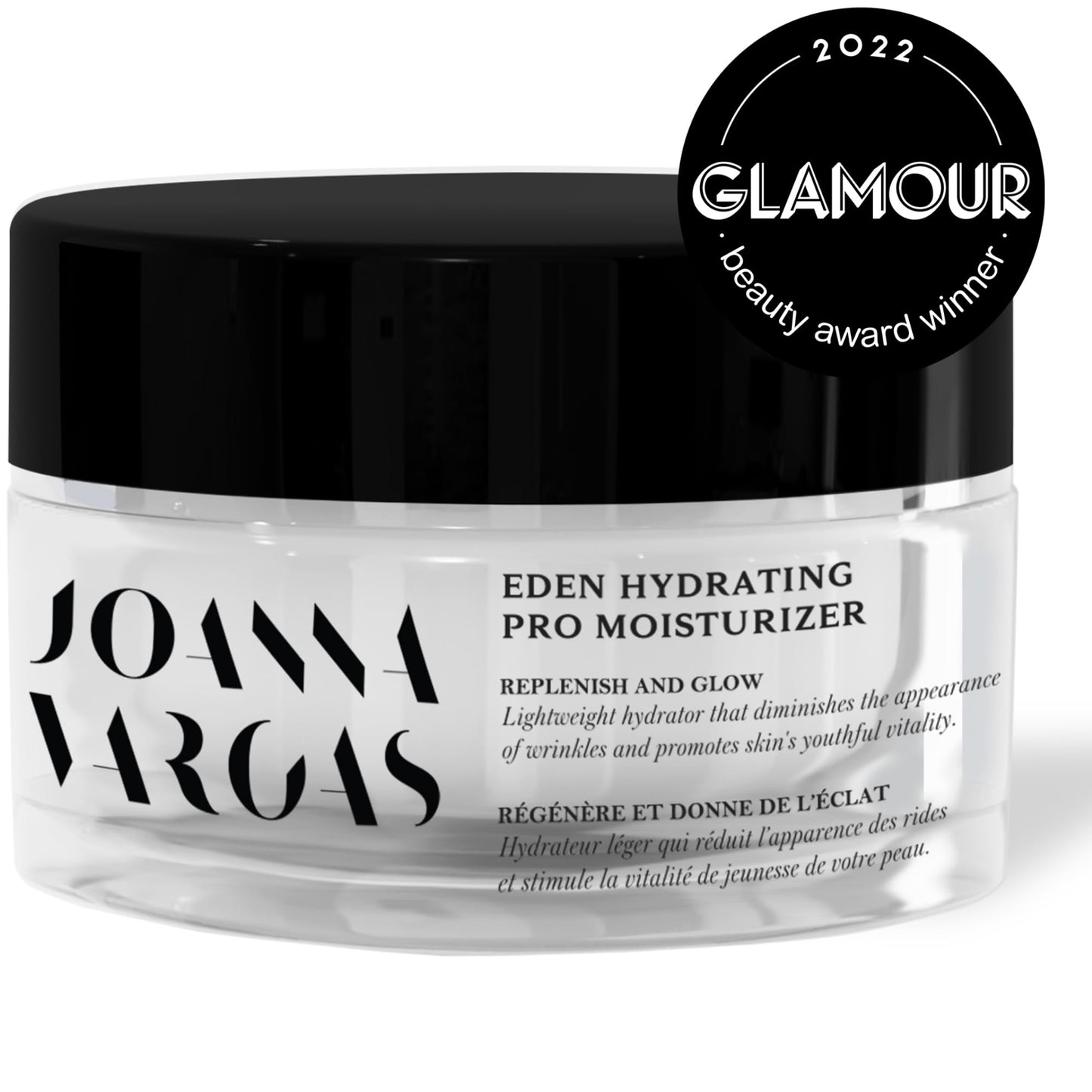 Joanna Vargas Eden Pro Hydrating Face Moisturizer for Dry Skin - Soothing Facial Moisturizer For Women Anti Aging & Reduces Redness - Day & Night Face Moisturizer with Ginko Biloba for Radiant Skin