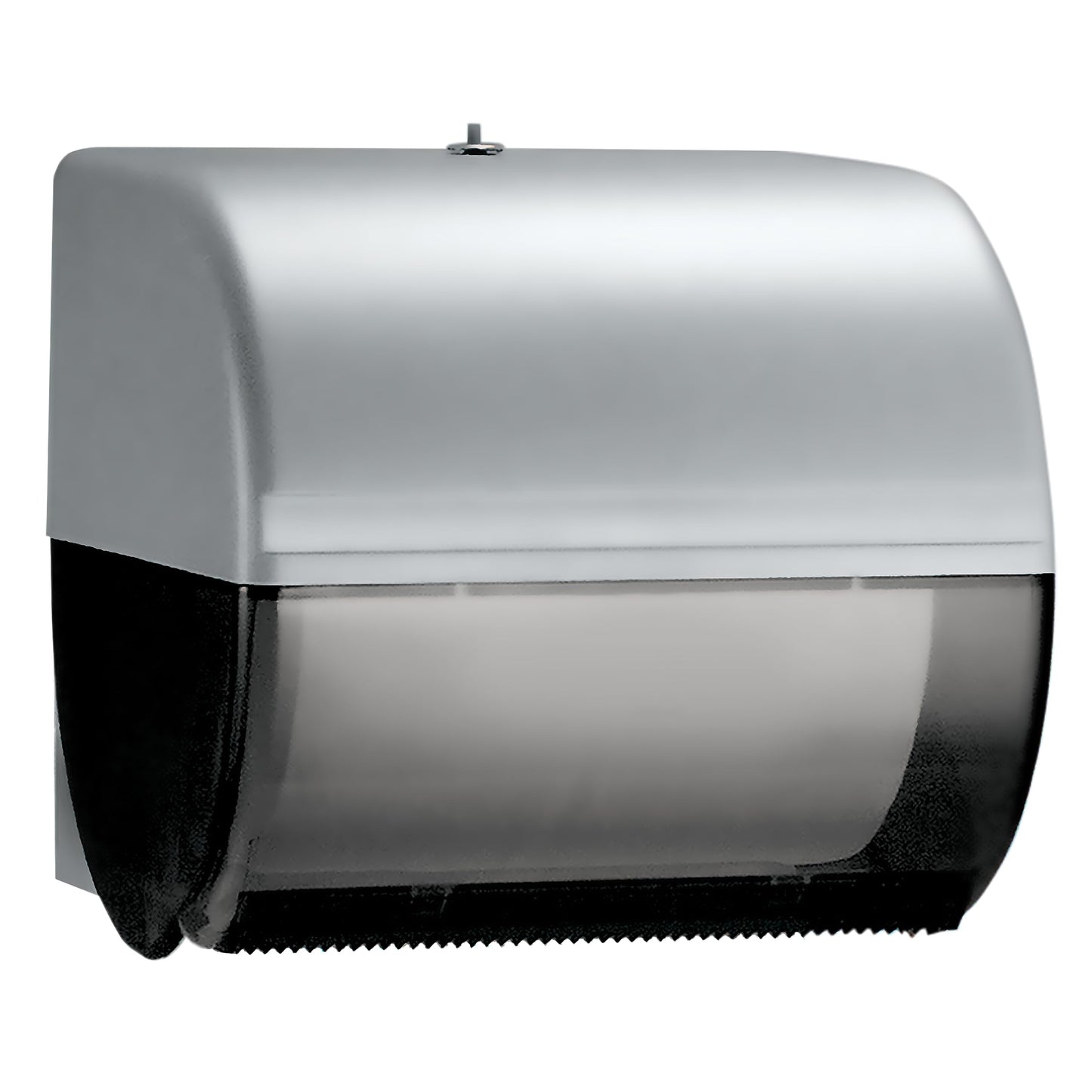 Kimberly-Clark Professional™ Omni Roll Hard Roll Towel Dispenser (09746), Black, for 1.5" Core Roll Towels, Compact Dispensing, 10.5" x 10.0" x 10.0" (Qty 1)