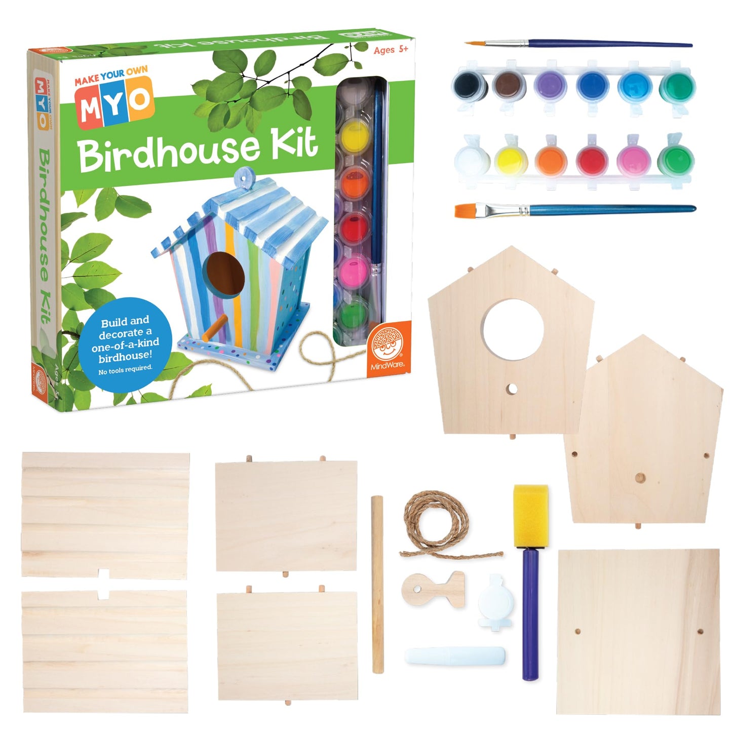 (New Sept) Mindware Make Your Own: Birdhouse