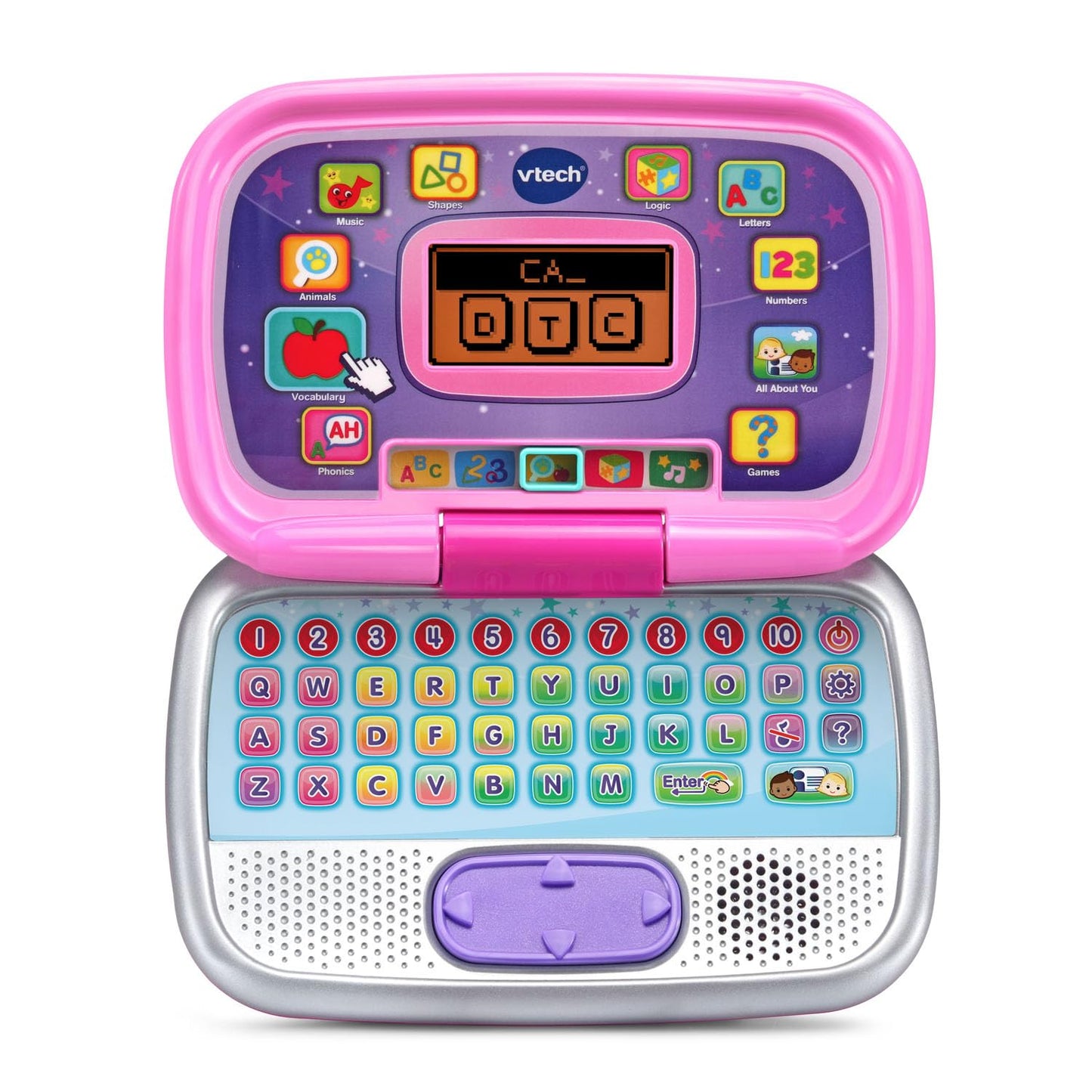 VTech Play Smart Preschool Laptop, Pink (English Version)