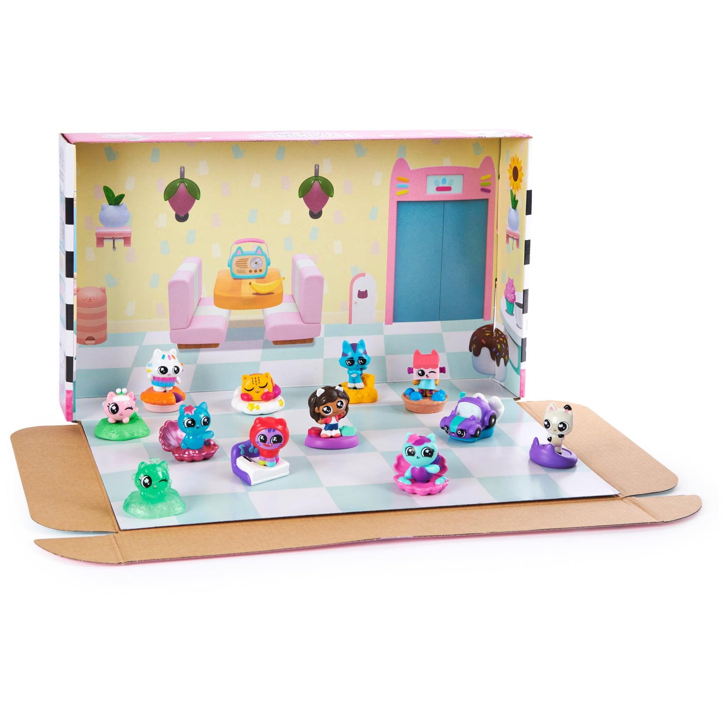 Gabby’s Dollhouse, Meow-Mazing Mini Figures 12-Pack (Amazon Exclusive), Kids Toys for Ages 3 and up