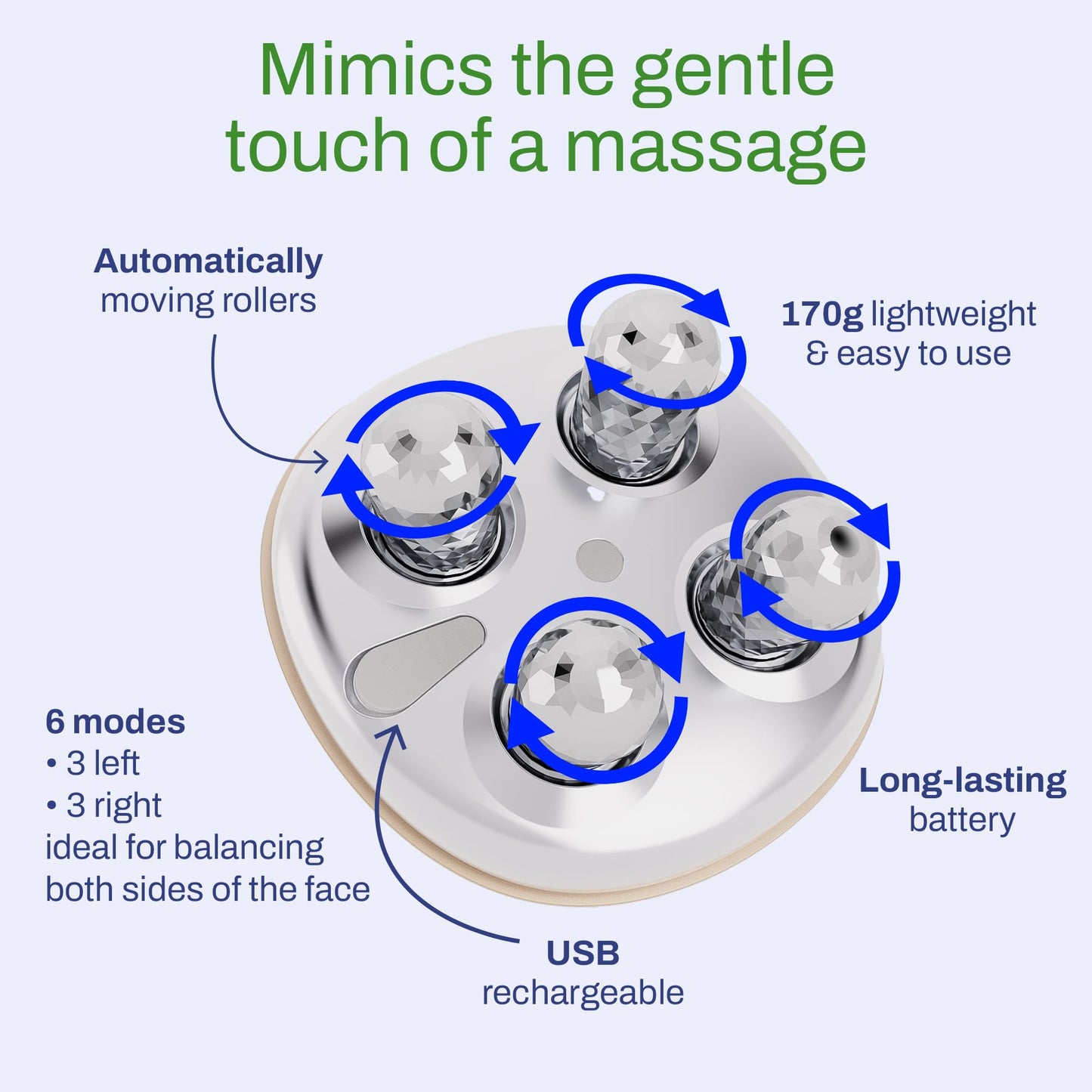 Microcurrent Facial Device, Face Massager, Facial Massager for Face and Neck, Face Massager Tool, Advanced Micro Current Facial Devices, Facial Massager for Face and Neck, Neck and Face Massager