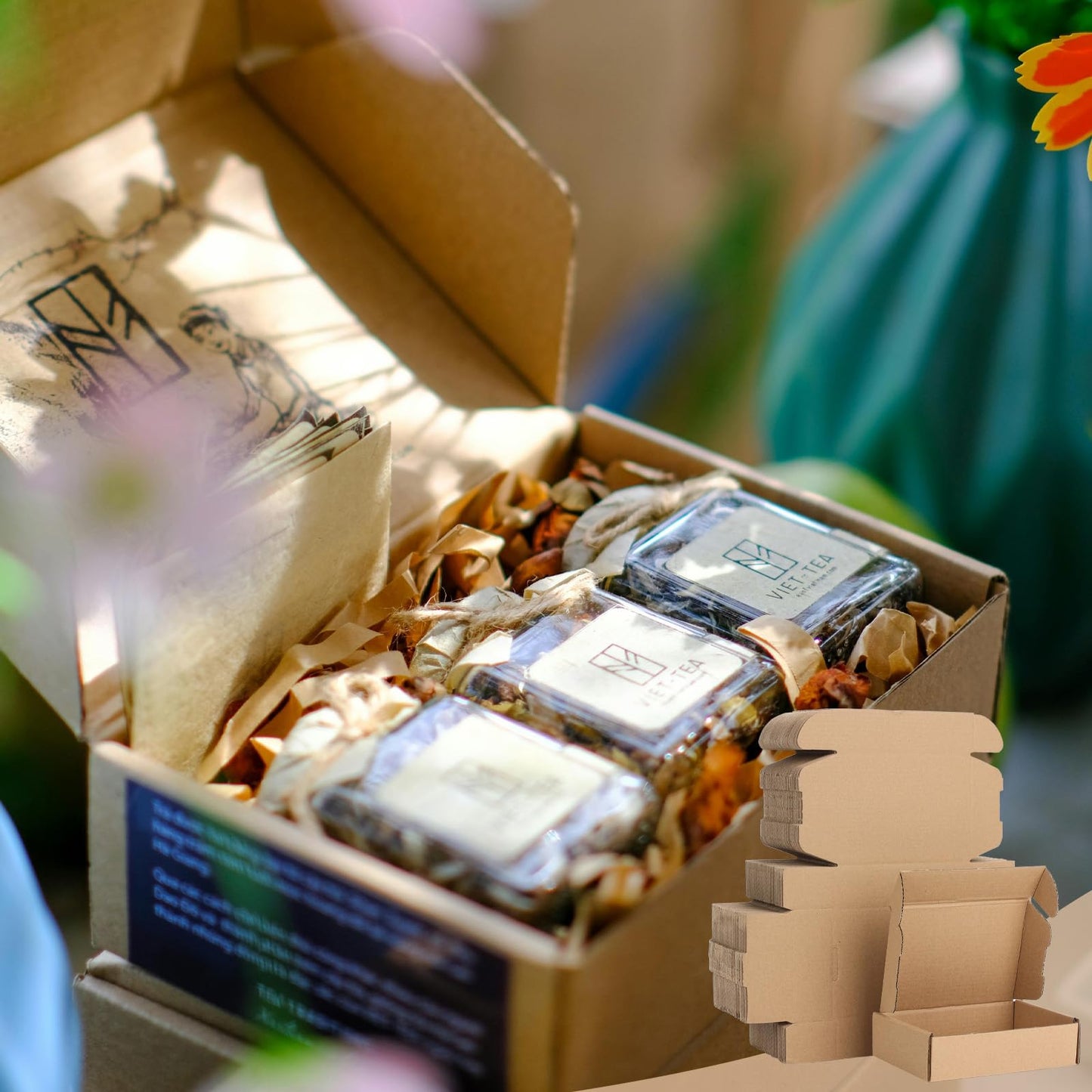 100 Pcs 6 X 4 X 1.6 Inch Shipping Boxes Corrugated Cardboard Boxes Mailing Packaging Boxes for Packing Moving Storage Small Items Small Shipping Mailer Box