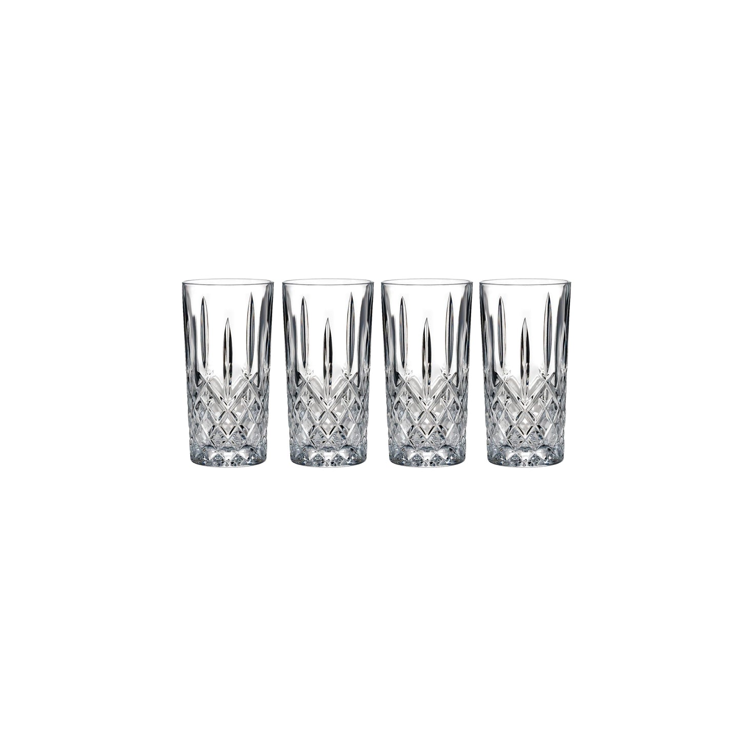 Marquis by Waterford Markham Highball Glasses, Set of 4, 13 oz, Cocktail Glasses