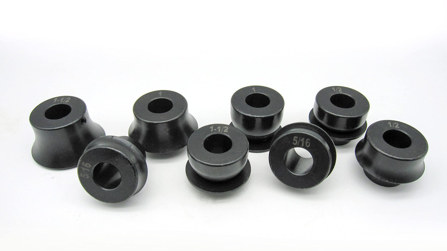 LOUDERLUN Bead Roller Round-Over Dies Commplete Set
