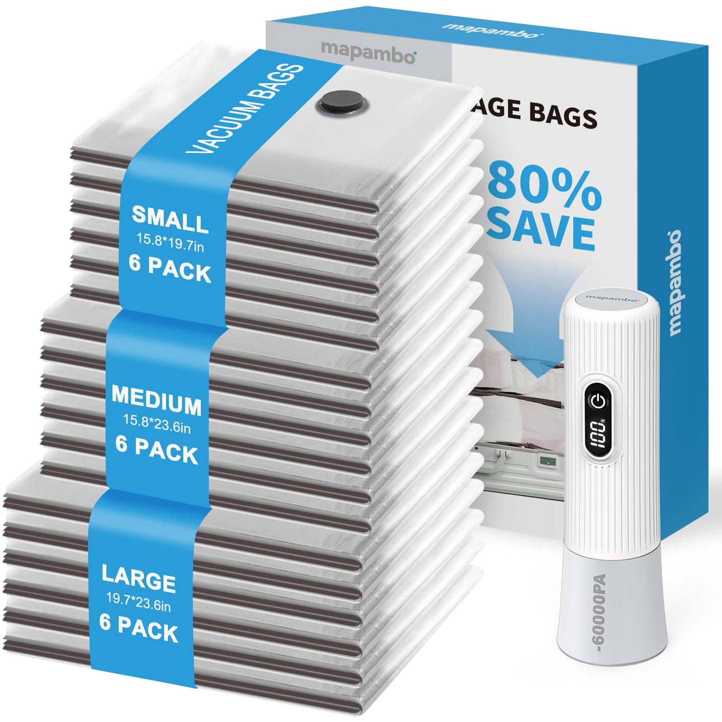 Mapambo Travel Vacuum Bags