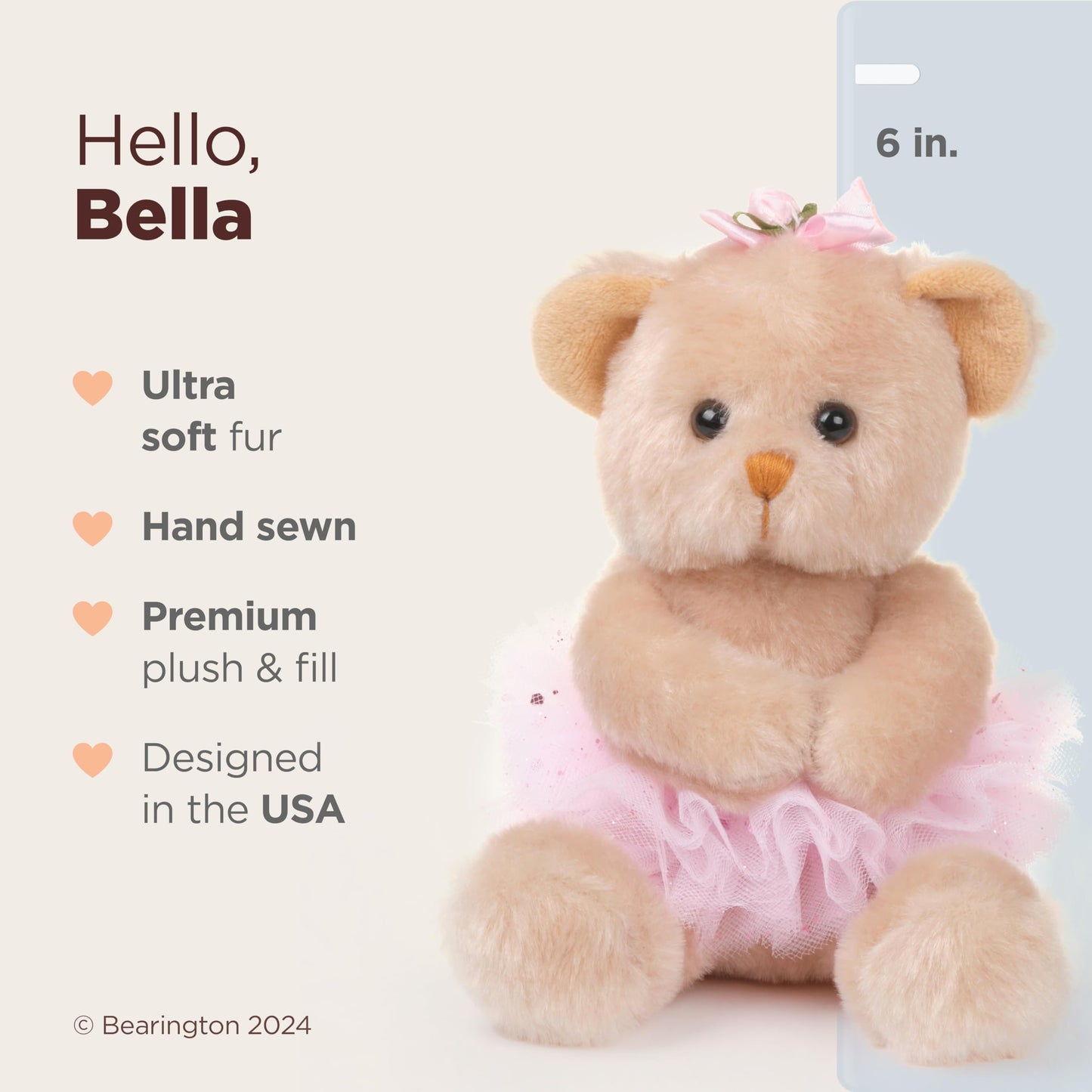 Bearington Collection Twinkles Soft Plush Unicorn Tooth Fairy Doll, 14 Inches