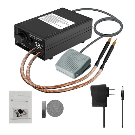 8000W Spot Welder,Handheld Spot Welder,Portable Spot Welder Machine DIY Kit,High Power Handheld Spot Welding Machine,with nickel strip and spot welding pen,for 18650 Battery Pack Welding Tools