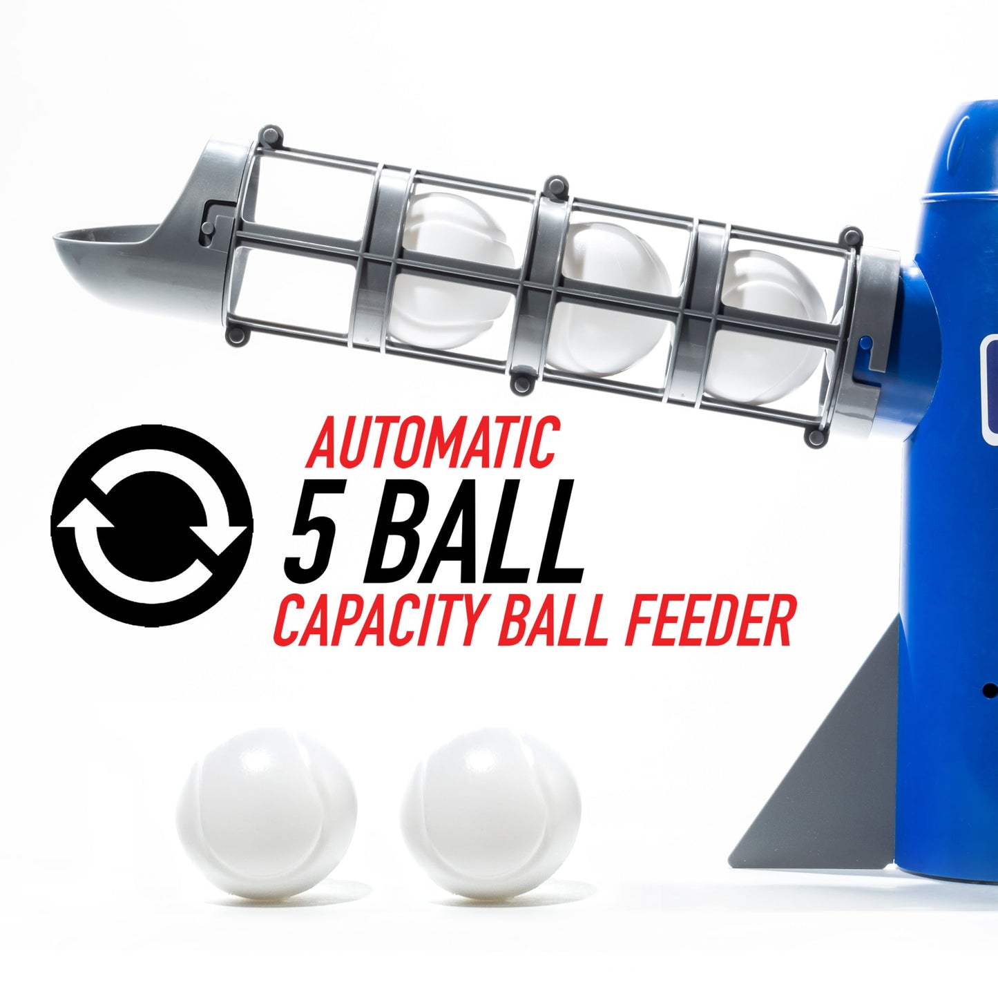 Franklin Sports MLB Kids Teeball Pitching Machine - Pop Rocket - Youth Teeball and Baseball Practice - Includes 5 Plastic Baseballs & Baseball Bat