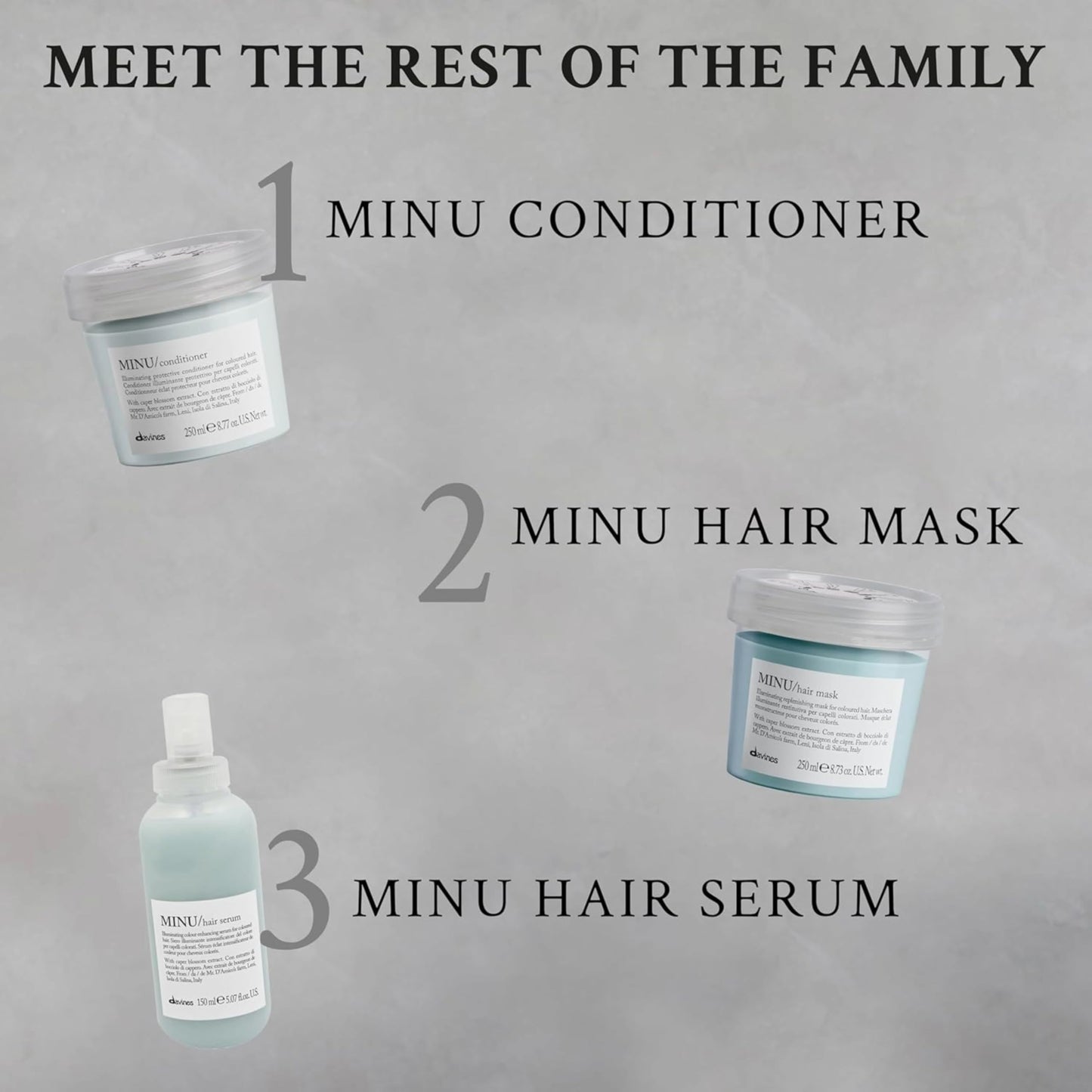 Davines Minu Conditioner, 8.77 fl. oz.