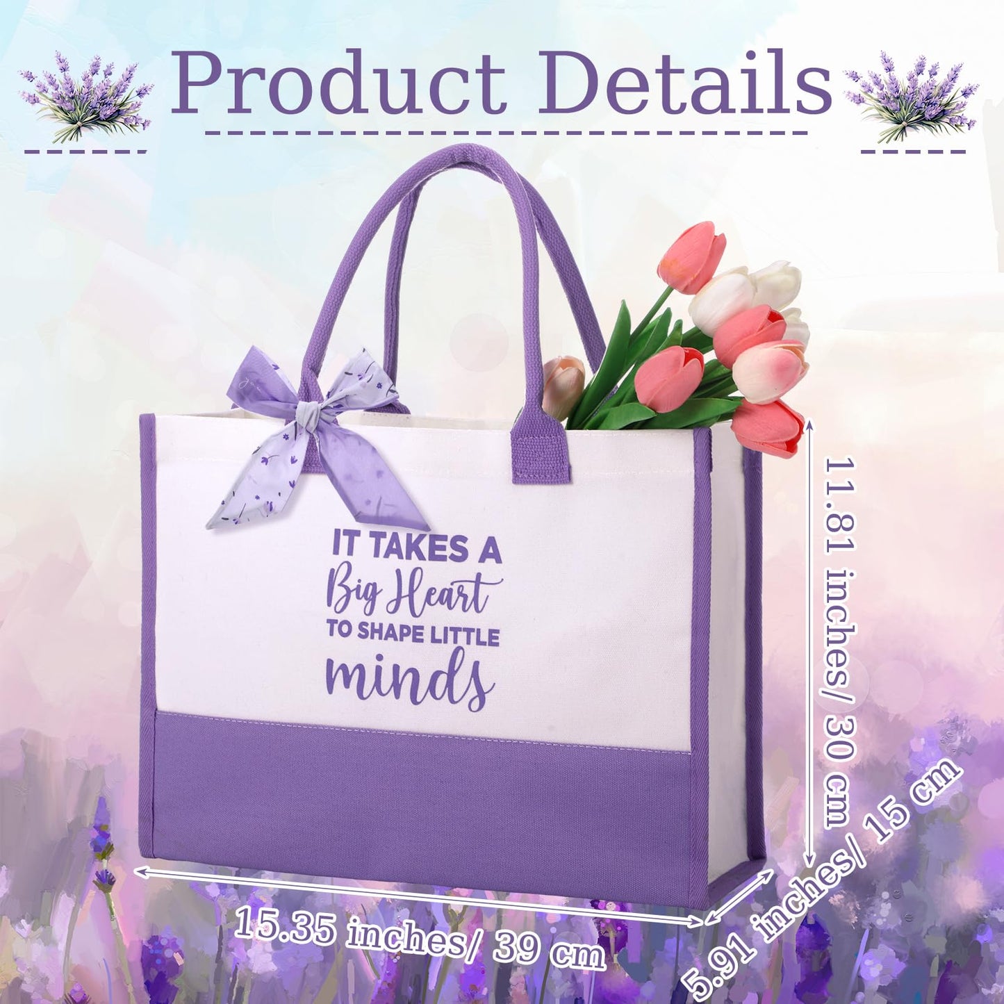 Funnymoom 10 Pcs Teacher Appreciation Gifts Set Thank You Ideas Gifts Best Retirement Appreciation Presents Birthday Souvenirs for Women Employees Coworkers Gift(Purple)