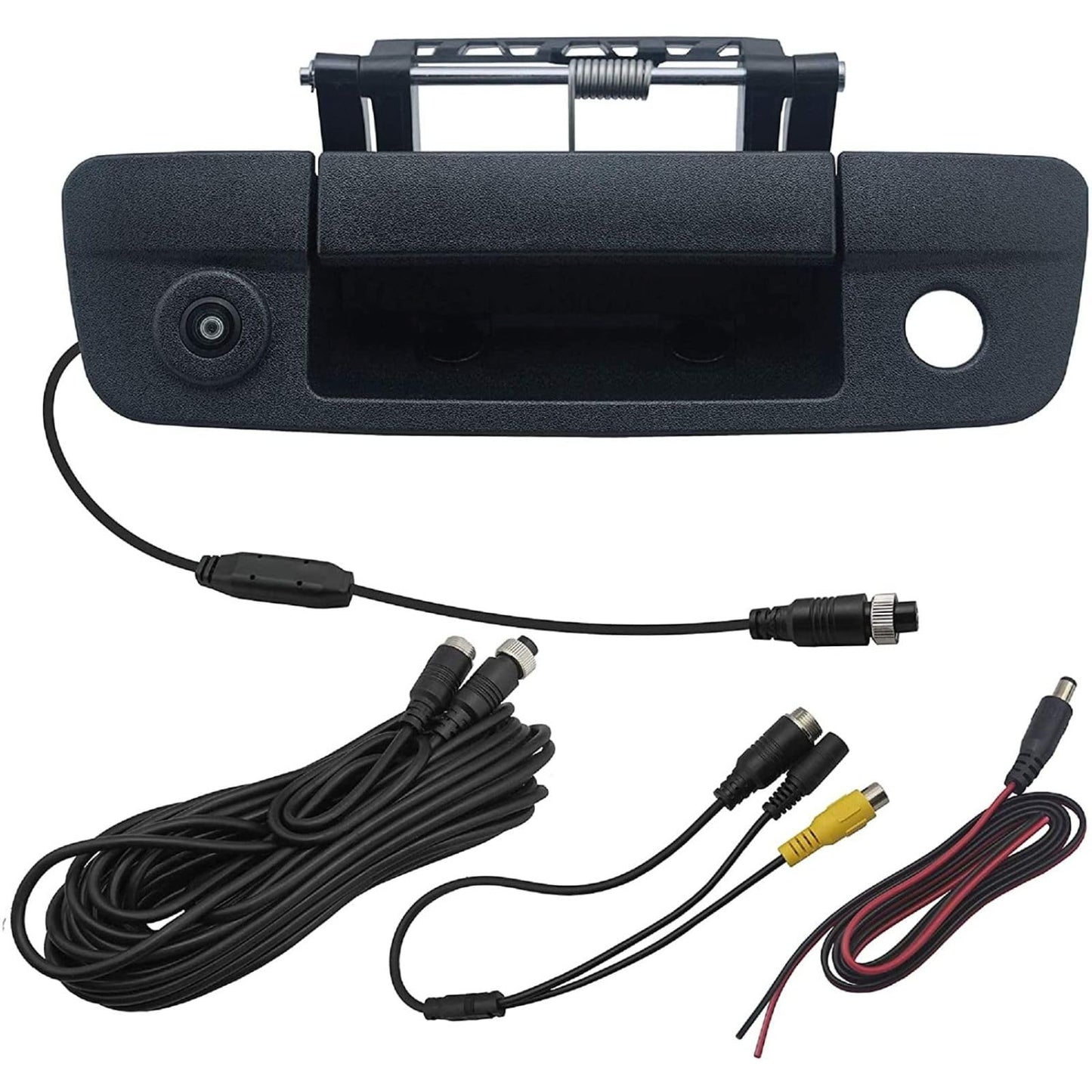 Tailgate Handle with Rearview Backup Camera Compatible for Dodge Ram 1500(Years 2009-2017),2500 3500 (Years 2010-2017), RCA Connector