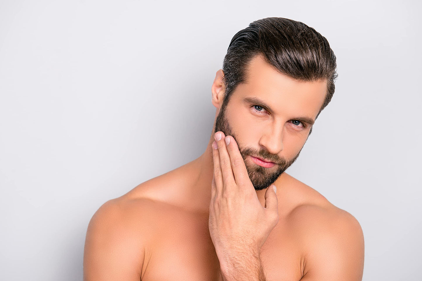 Unscented Beard Oil - Natural, Non-GMO, Facial Hair Hydrating & Conditioning Oil Blend - 32 oz - Bulk Sized, Promoting Growth and Silky Smooth Hair - Jojoba, Argan & More