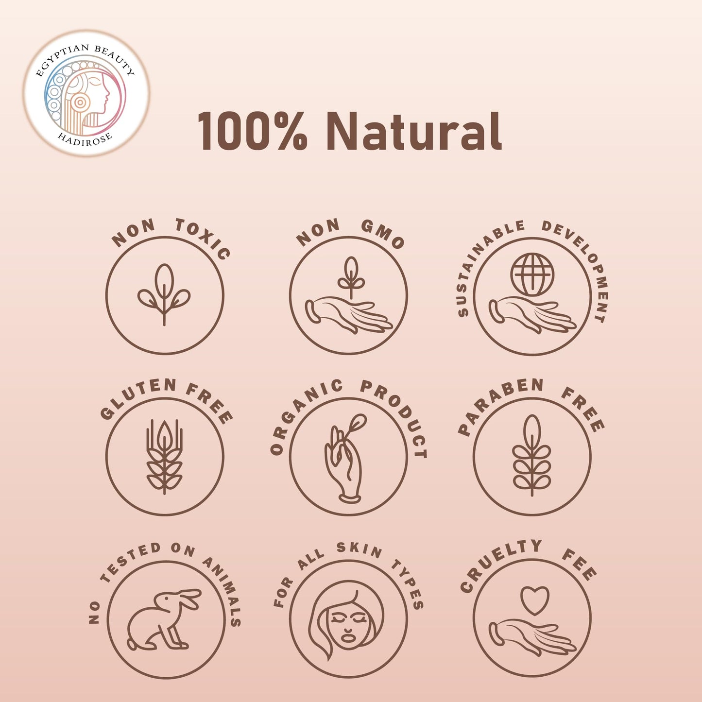 Silky Cream by Hadirose | Pure Red Saad Oil (Cyperus Rotundus) | 100% Organic Permanent Hair Removal Maintenance Cream | Prevent Ingrown Hair | Scented (Rose, Jasmine & Lavender) | Made in the USA