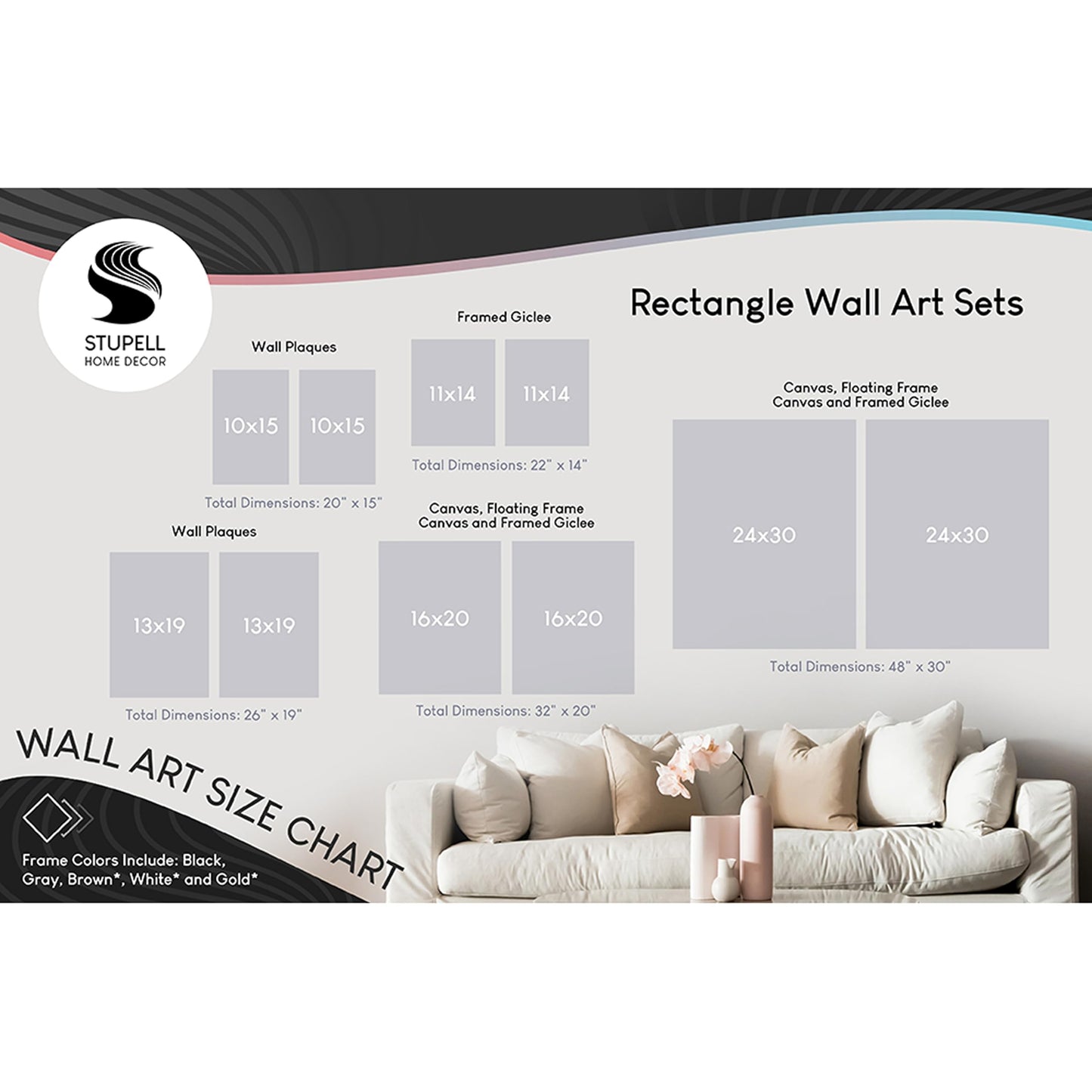 Stupell Industries Girls Glam Butterfly Wings Purple Gold Watercolor, Designed by Leticia Herrera Wall Art, 2pc, each 11 x 14, Grey Framed