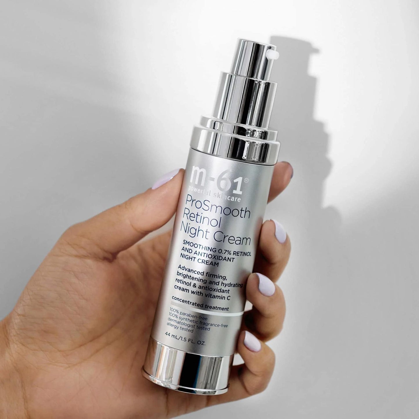 m-61 ProSmooth Retinol Night Cream - Advanced firming, brightening and hydrating 0.7% retinol and antioxidant night cream with vitamin C
