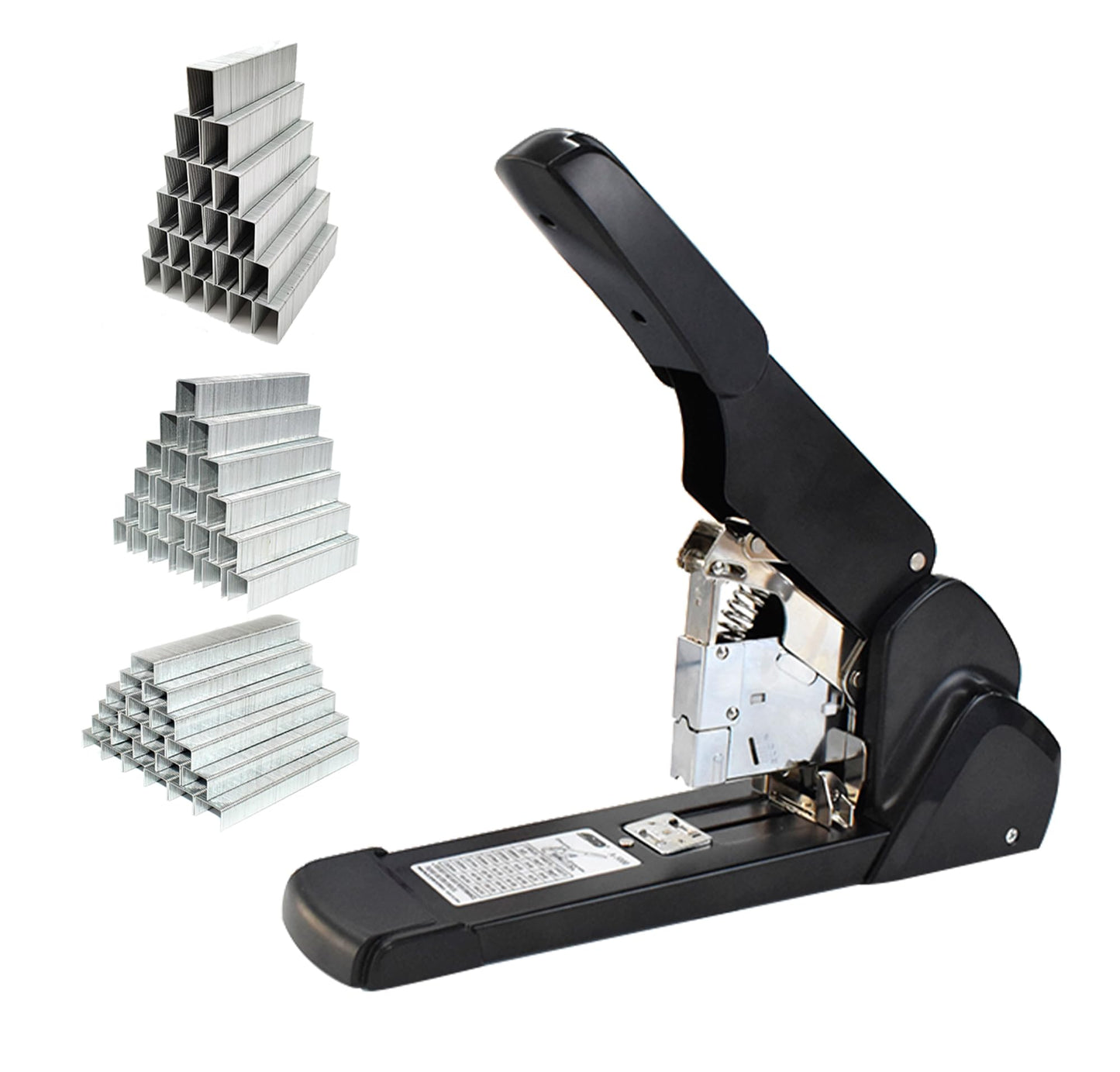 ZFYOUNG Labor-Saving Heavy Duty Stapler,240 Sheets High Capacity, Large Office Stapler,Large Industrial Stapler,3000 Staples Included,Easy to Bind.