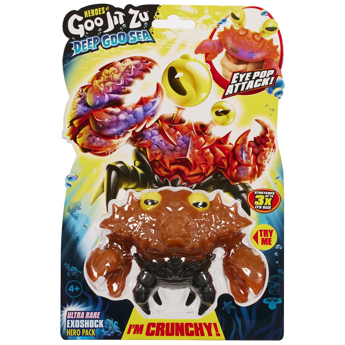 Heroes of Goo Jit Zu Deep Goo Sea – Ultra Rare Exoshock
