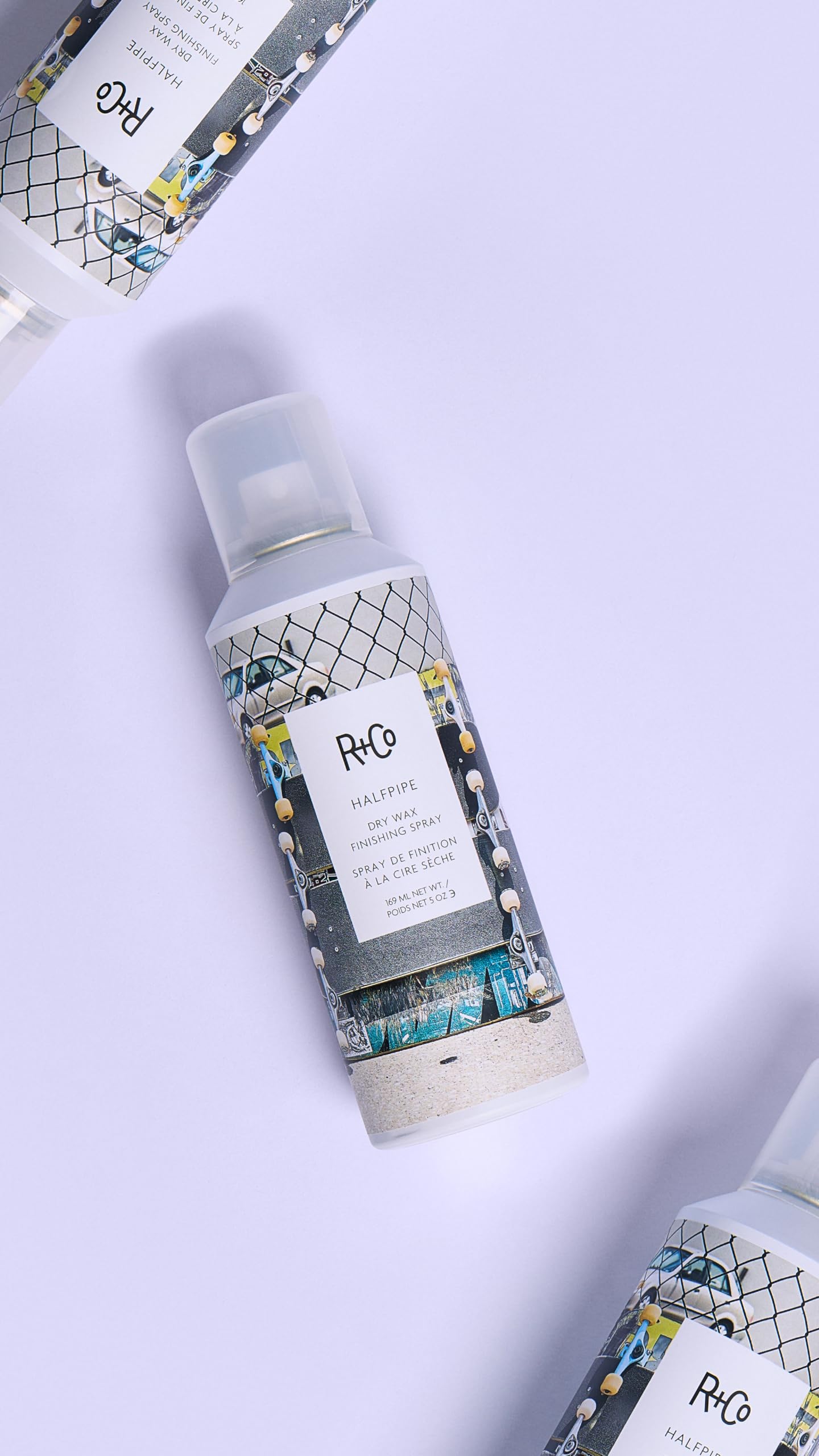 R+Co Halfpipe Dry Wax Texture Spray