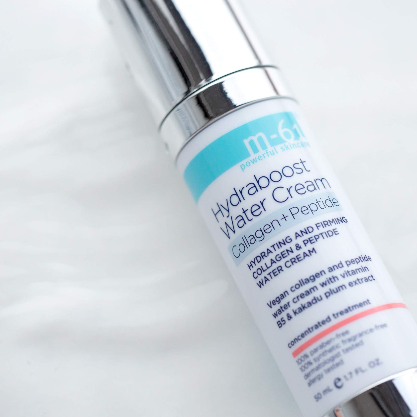 m-61 Hydraboost Collagen+Peptide Water Cream - lightweight anti-wrinkle water cream nourishes and restores moisture, helping to improve the skin's elasticity & tone