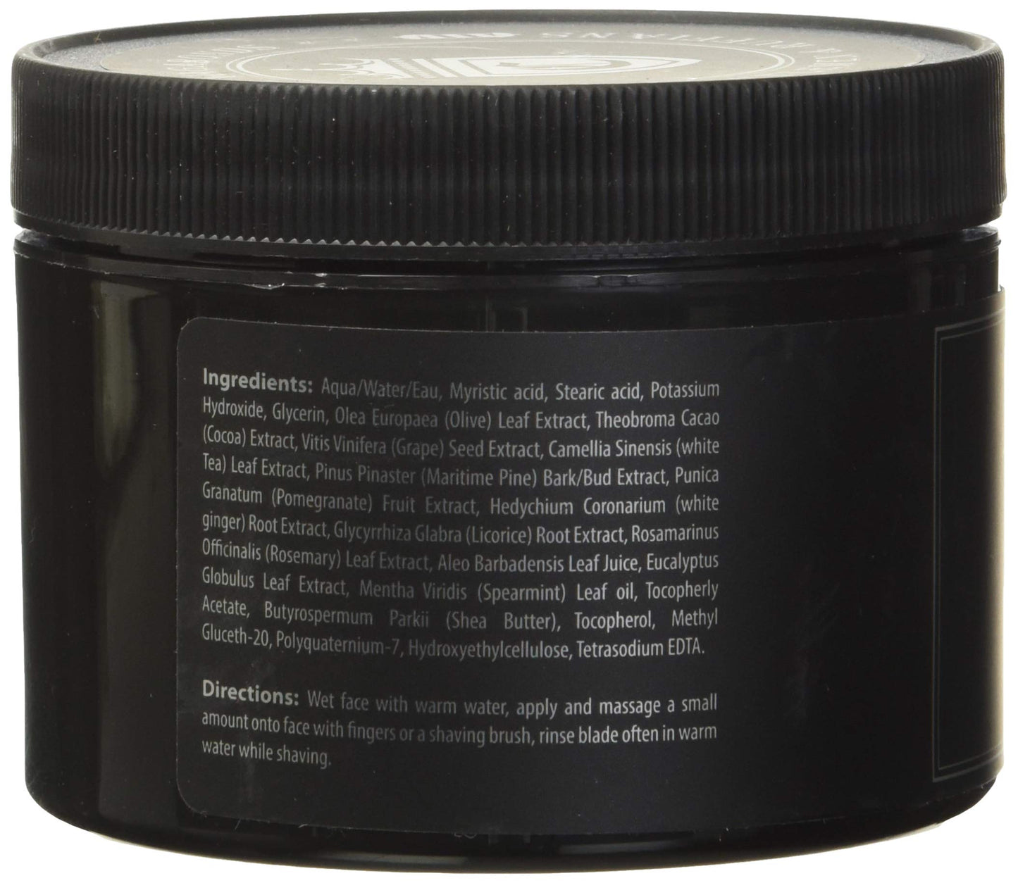 Crown Shaving co Shave Cream 8oz, Eucalyptus and Spearmint
