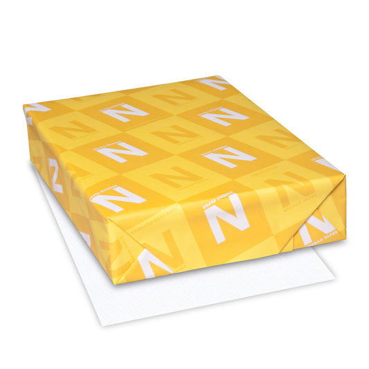 Classic Crest 80 lbs. Digital Smooth Cover, 8 1/2-inch x 11-inch, Solar White, 250/Ream (04701)