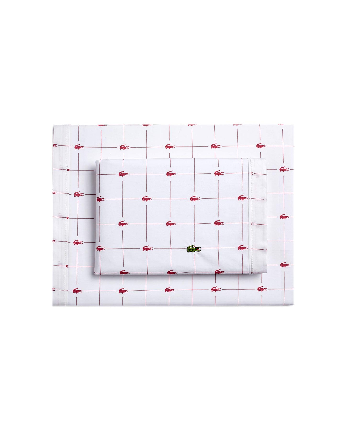 Lacoste Slice Sheet Set, Twin, Baroque Rose