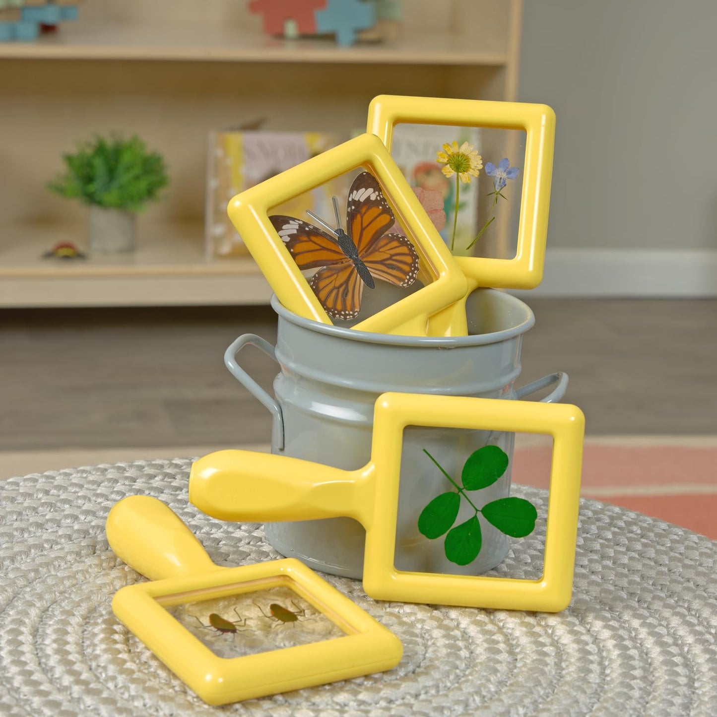 Environments Toddler, Preschool Early STEM, Specimen Viewers for Kids, Science Education Set of 4