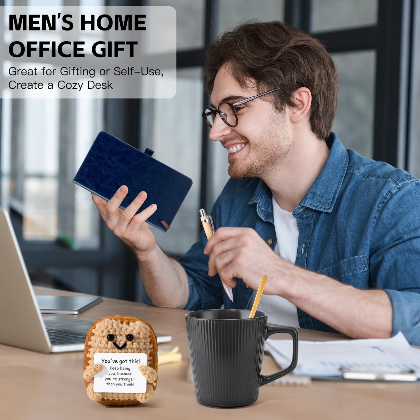 Get Well Soon Gift Baskets for Men, Self Care Package for Men, Fathers Day Gifts Basket with Plush Blanket Ceramic Mug Socks, Thinking Of You/After Surgery/Sympathy Gifts for Men Dad Brother Husband