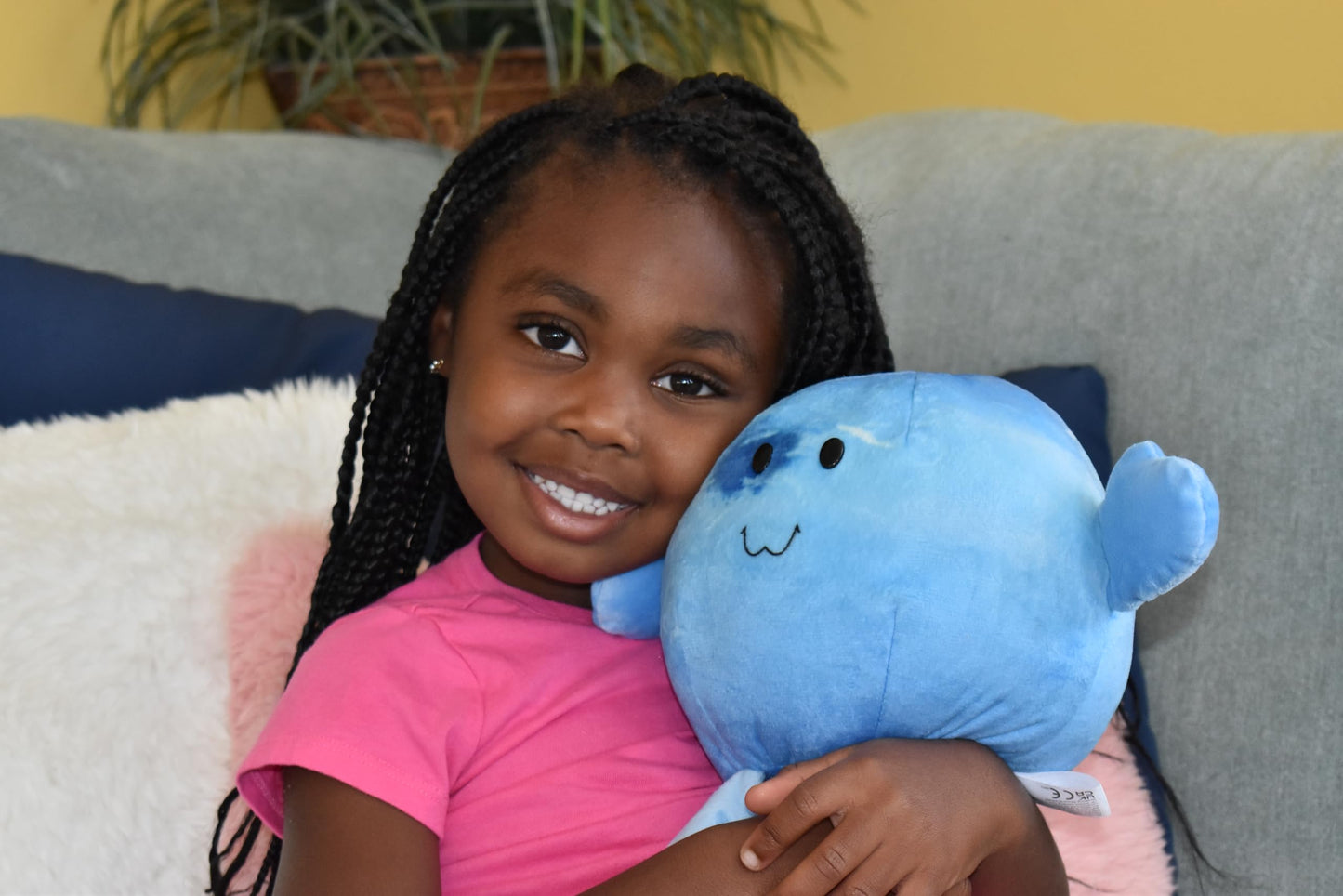Celestial Buddies Neptune Buddy Science Astronomy Space Solar System Educational Plush Blue Planet Toys