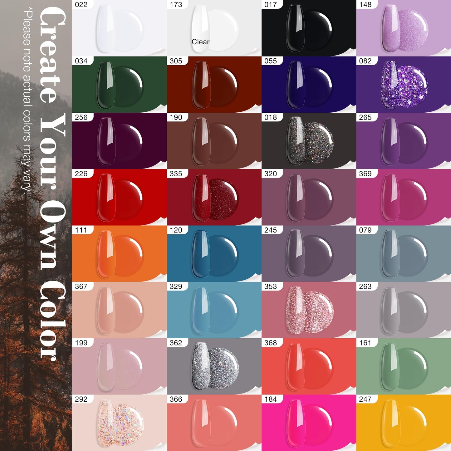 AZUREBEAUTY Dip Powder Nail Kit 32 Colors, All Season Color Series Nail Dipping Powder Starter Kit Dip System Essential Liquid and Dip Recycling Tray Set for French Nail Art Manicure Salon DIY Home