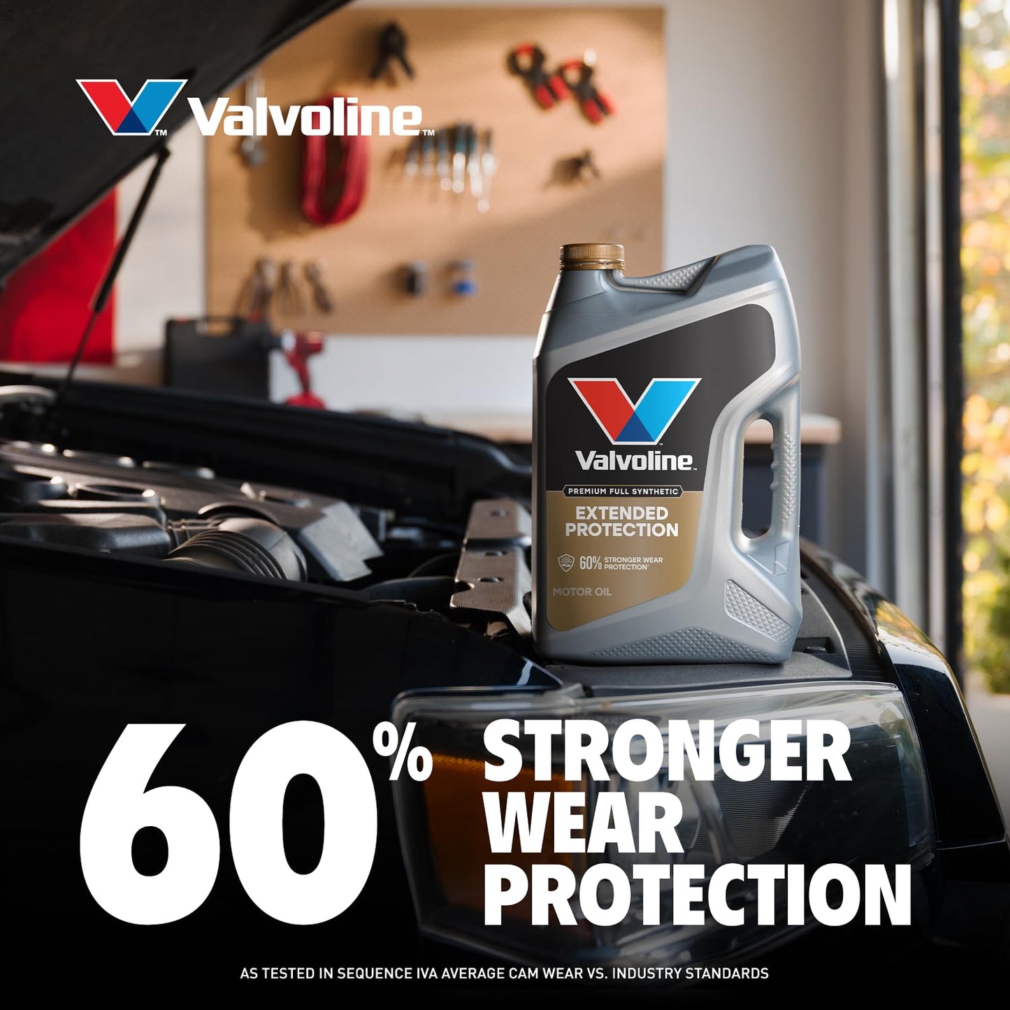 Valvoline Extended Protection Full Synthetic Motor Oil SAE 0W-20 1 QT, Case of 6