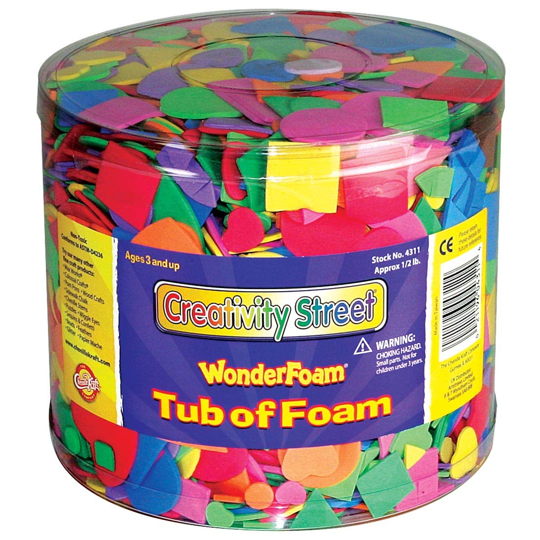 Chenille Kraft WonderFoam? 1/2 Pound Tub