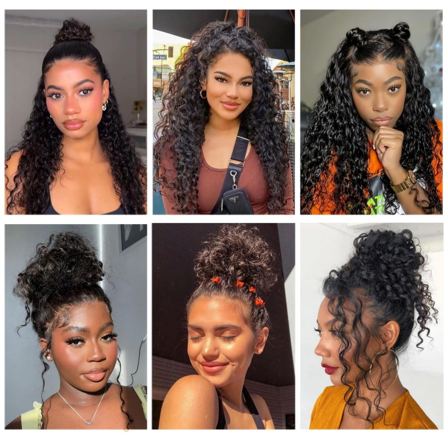 360 Lace Front Wigs Human Hair Deep Wave Full Lace Human Hair Wigs Upgraded 360 Drawstring Wig Human Hair Pre Plucked Hidden Strap 360 HD Full Lace Wigs For Black Women（18 Inch）