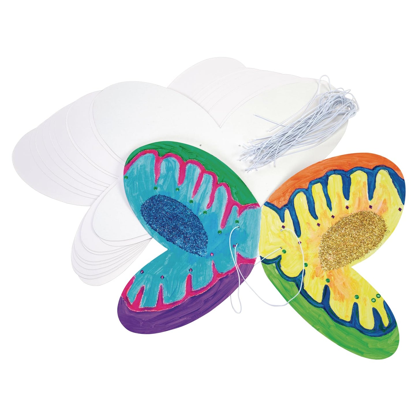 Colorations Flyaway Decorate Your Own Wings (Pack of 50)