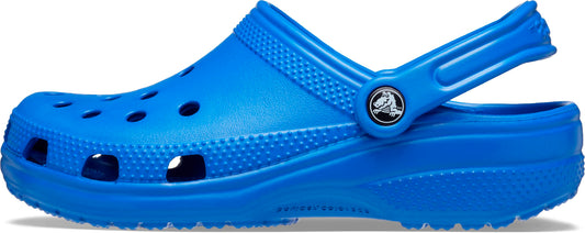 Crocs Unisex-Adult Classic Clog, Clogs for Women and Men, Blue Bolt, 7 Men/9 Women