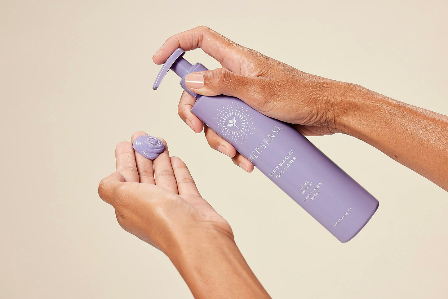 Innersense Organic Beauty - Natural Bright + Balanced Purple Toning Shampoo + Conditioner Value Duo | Non-Toxic, Cruelty-Free, Vegan Haircare (10 fl oz | 295 ml)