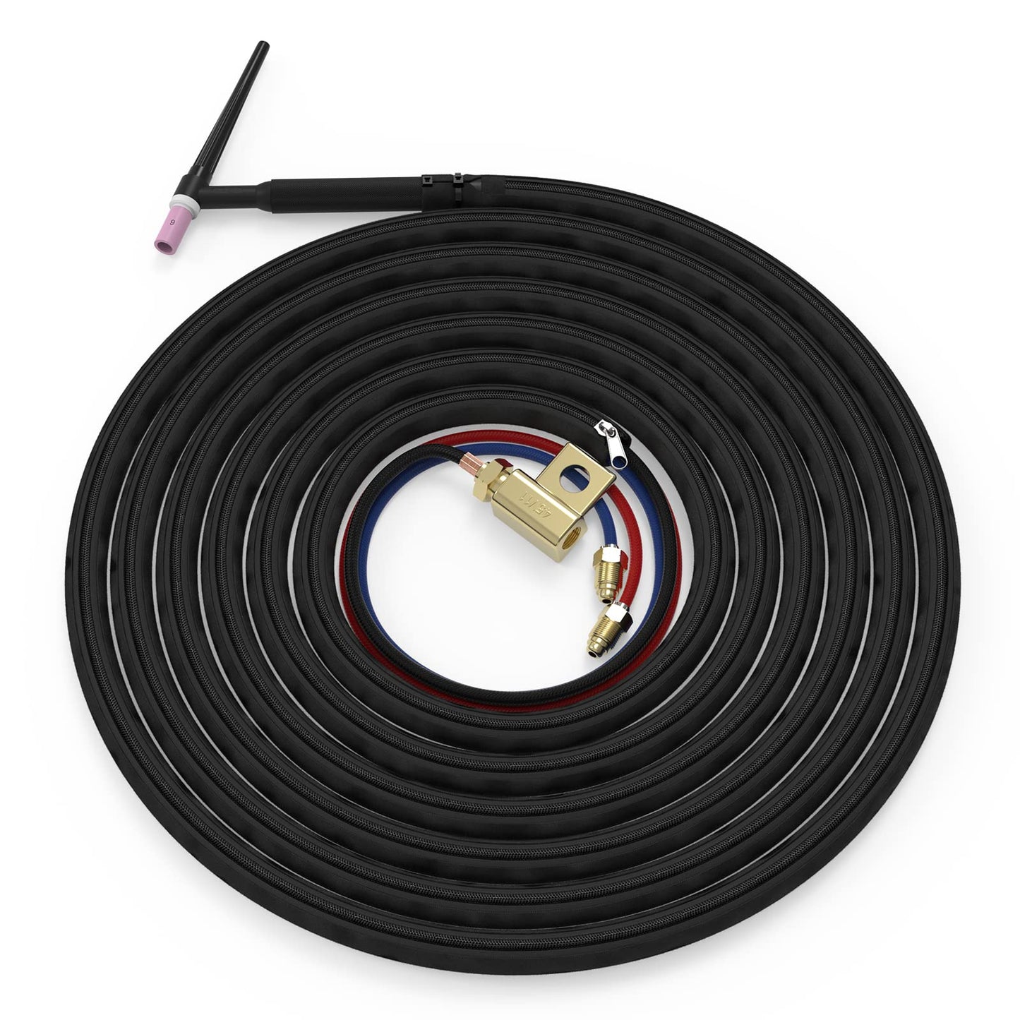 YESWELDER TIG Welding Torch WP-20F Flexible Head Water-Cooled 250Amp Welding Torch 25ft Cable