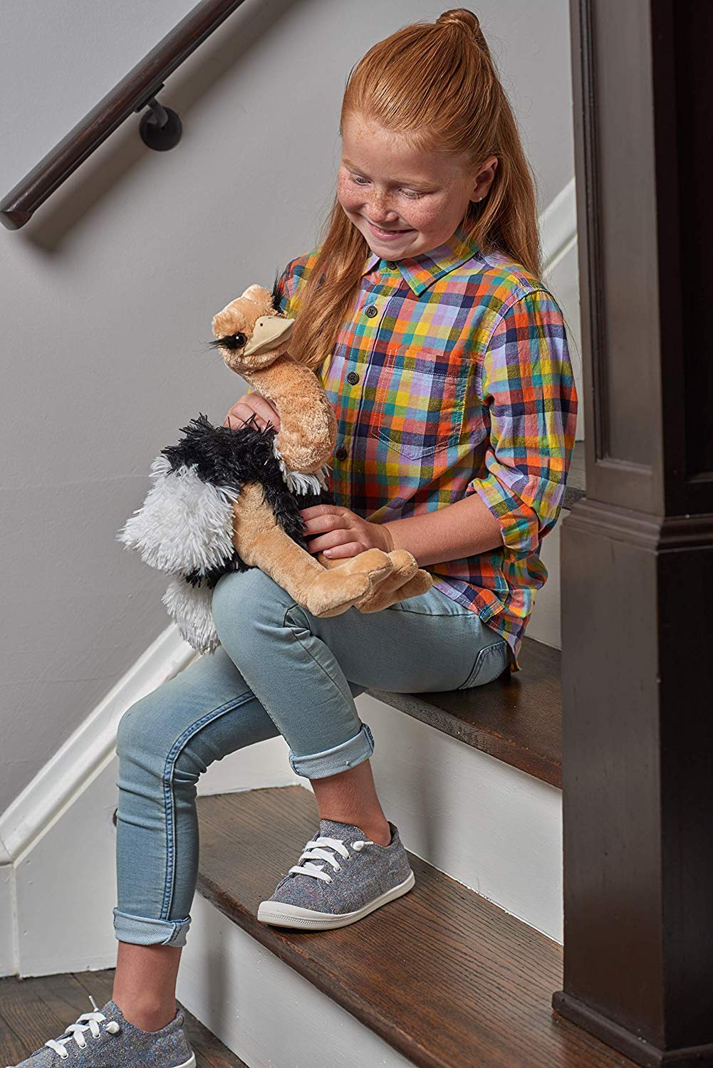 Wild Republic Cuddlekin Ostrich 12" Plush