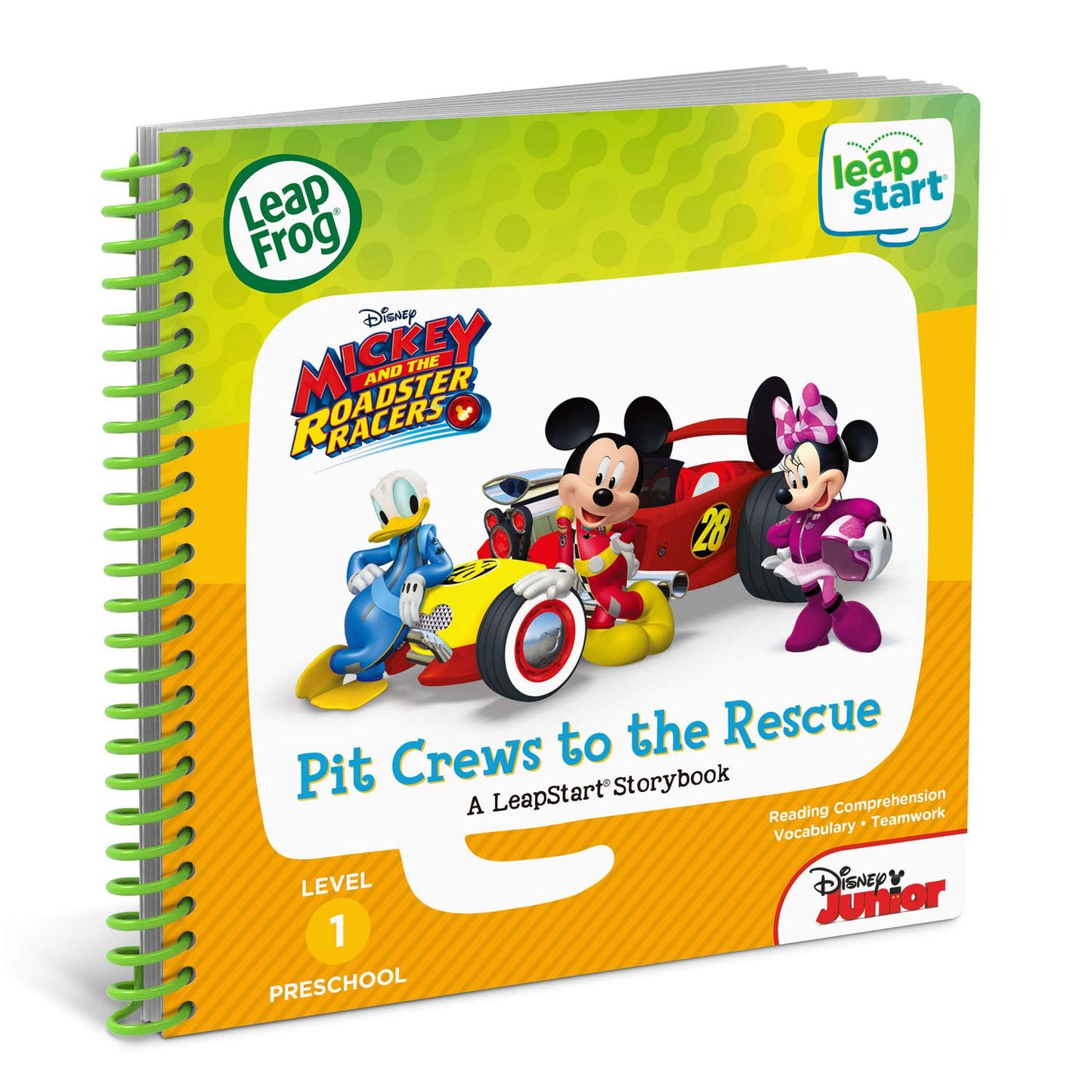 LeapFrog LeapStart 3D Mickey and The Roadster Racers Book