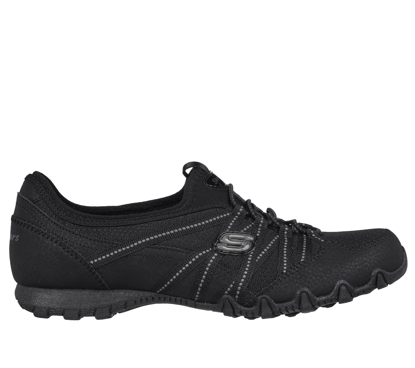 Skechers Women's Bikers Lite Relive Black 8