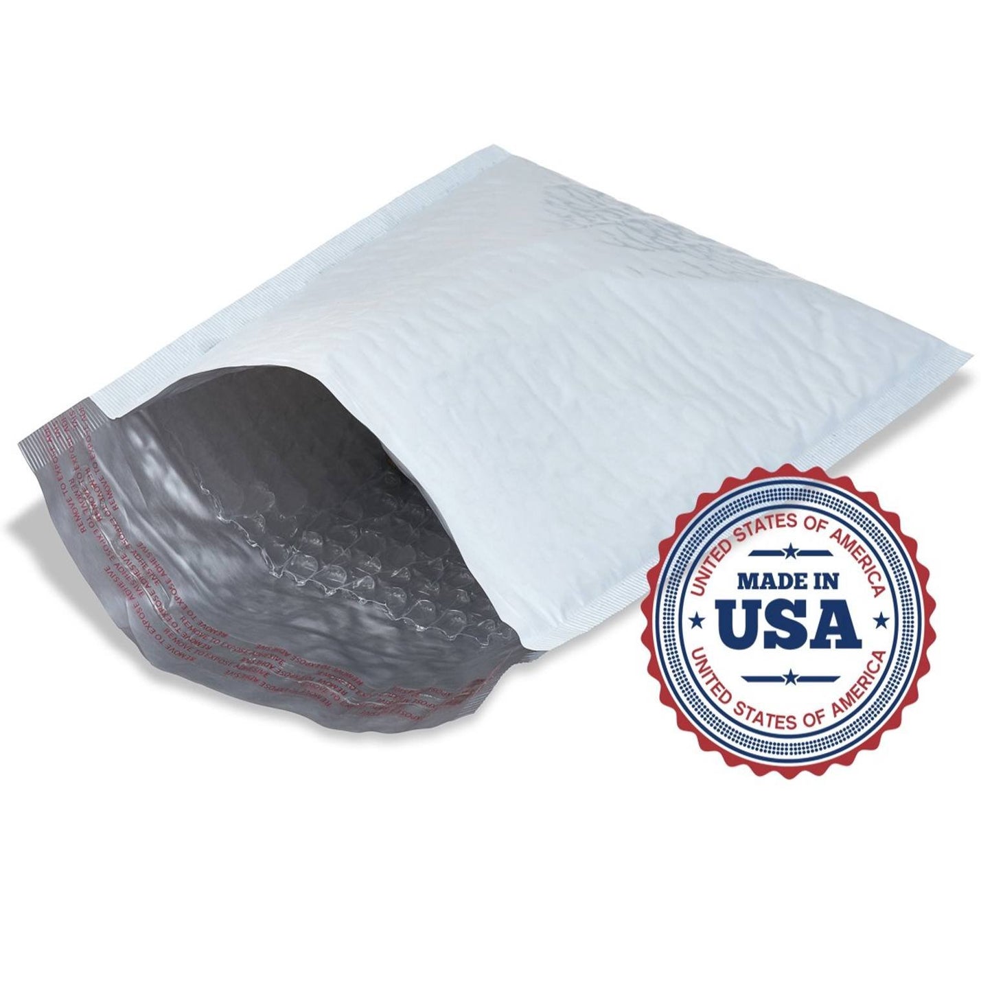 Sales4Less 5 Poly Bubble Mailers 10.5X16 Inches Padded Envelope Mailer Waterproof Pack of 100 , White