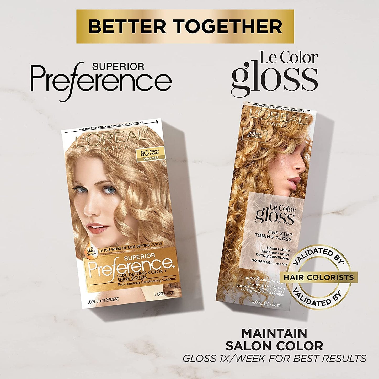 L'Oreal Superior Preference - 9GR Light Reddish Blonde (Warmer) 1 Each (Pack of 3)