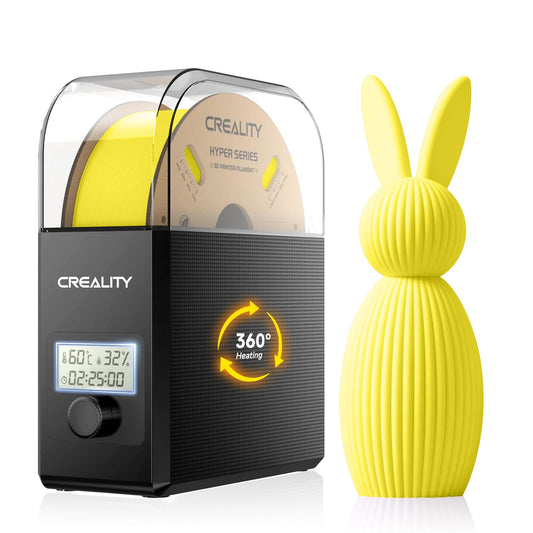2025 Creality Filament Dryer Box Pro, Upgrade 3D Printer Filament Dryer Box with Fan, 360° Heating Filament Dehydrator Storage Box for 1.75/2.85mm PETG PLA TPU ABS Nylon