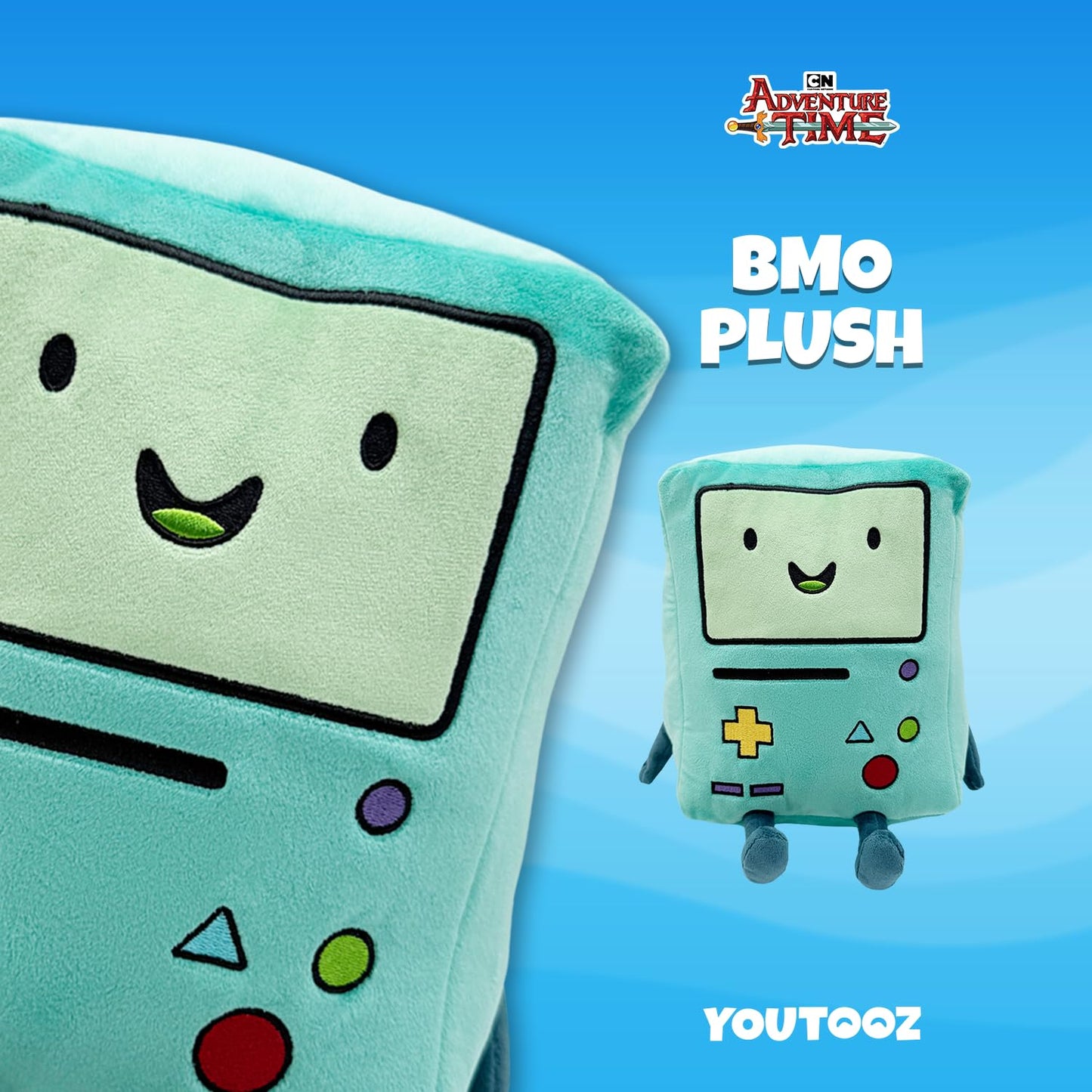 Youtooz Adventure Time BMO Plush, 9-Inch Official Licensed Collectible Plush from Adventure Time