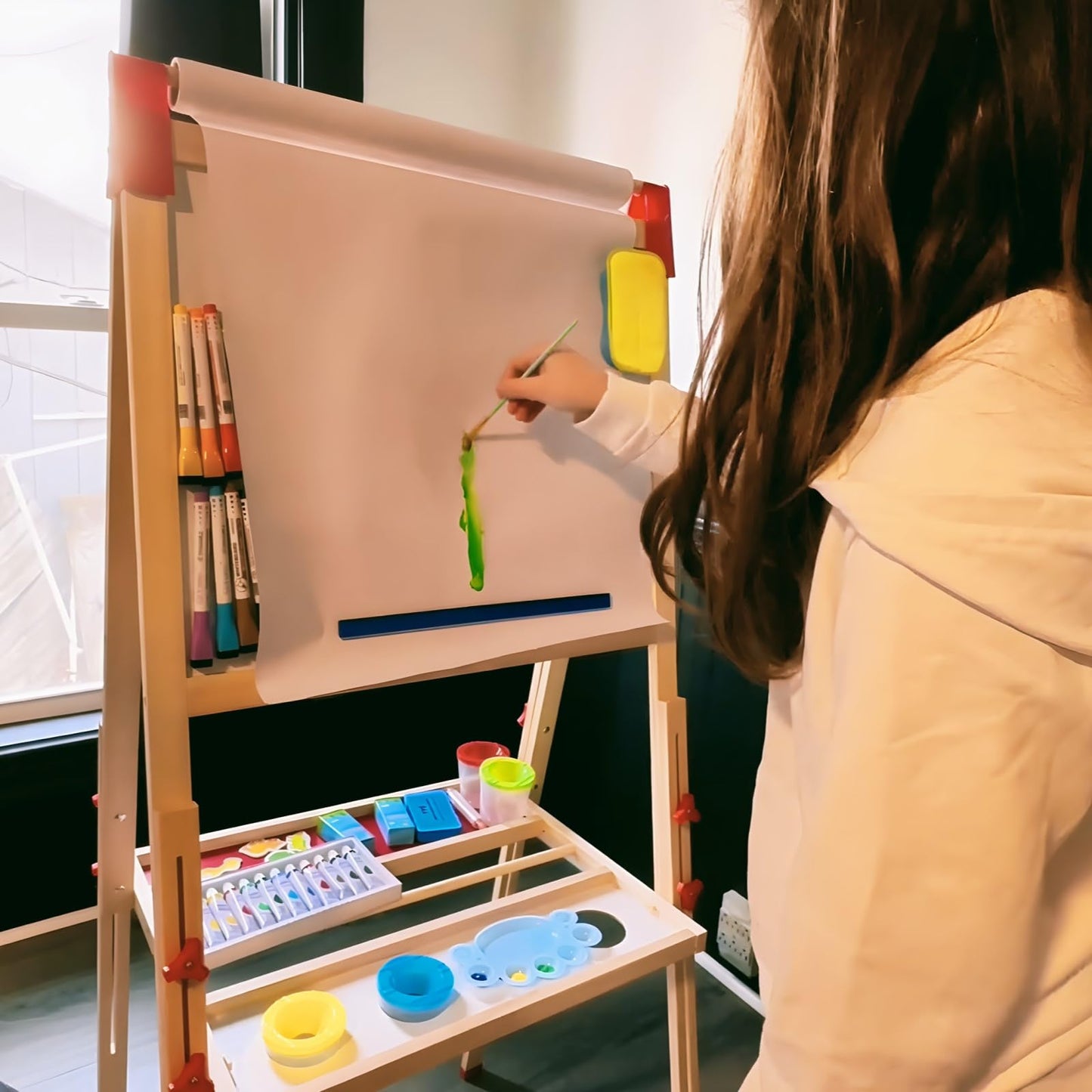 100+ Art Easel Accessories for Kids,Easel Supplies Set for Children